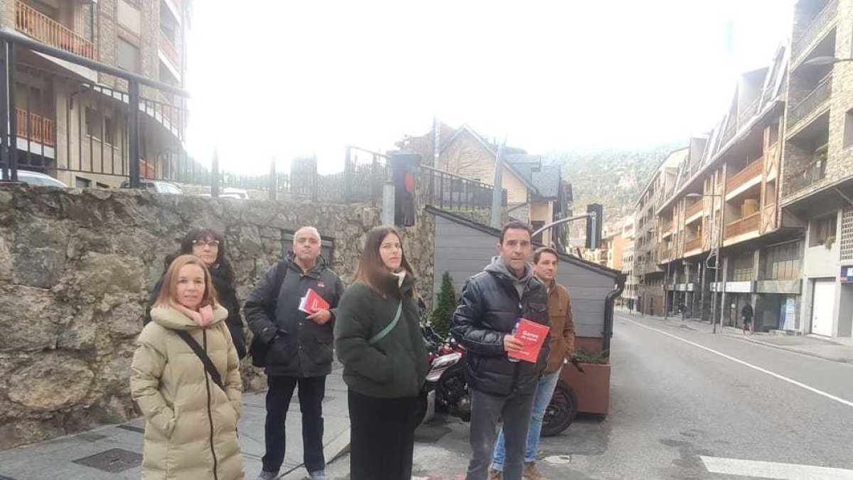 Candidats d'Avancem aquest matí