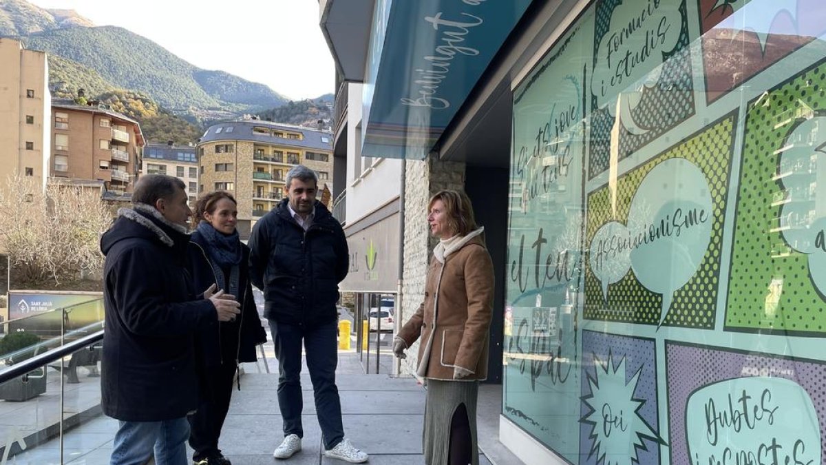Candidats d'Unió Laurediana aquest matí