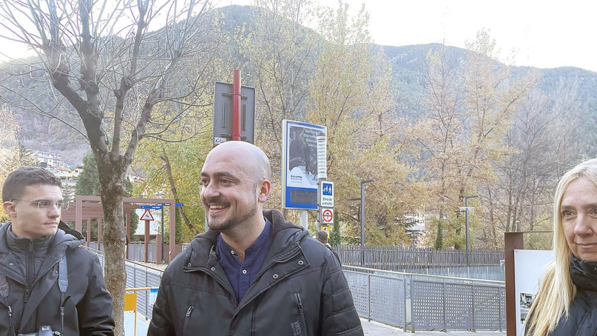 El candidat a cònsol menor, Xavier Fernández.