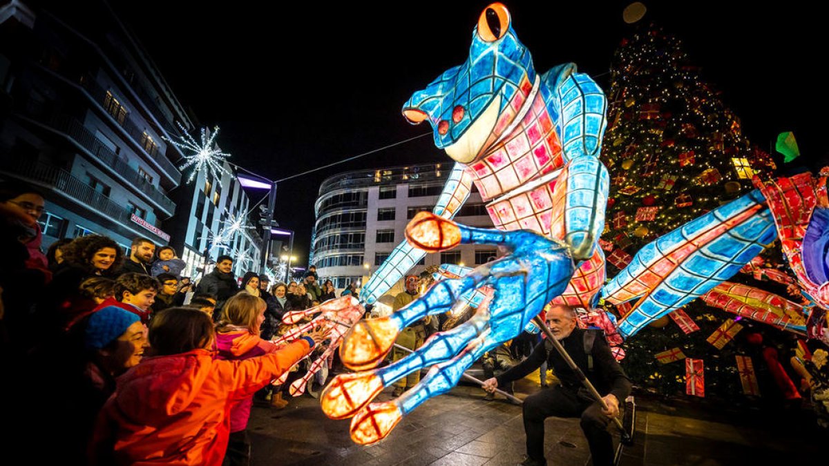 Espectacle itinerant del Poblet de Nadal.