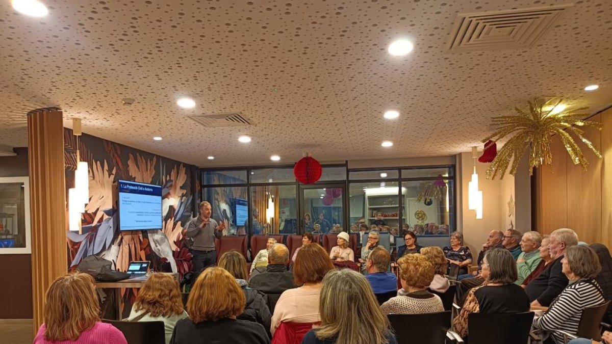 Xerrada organitzada per protecció civil