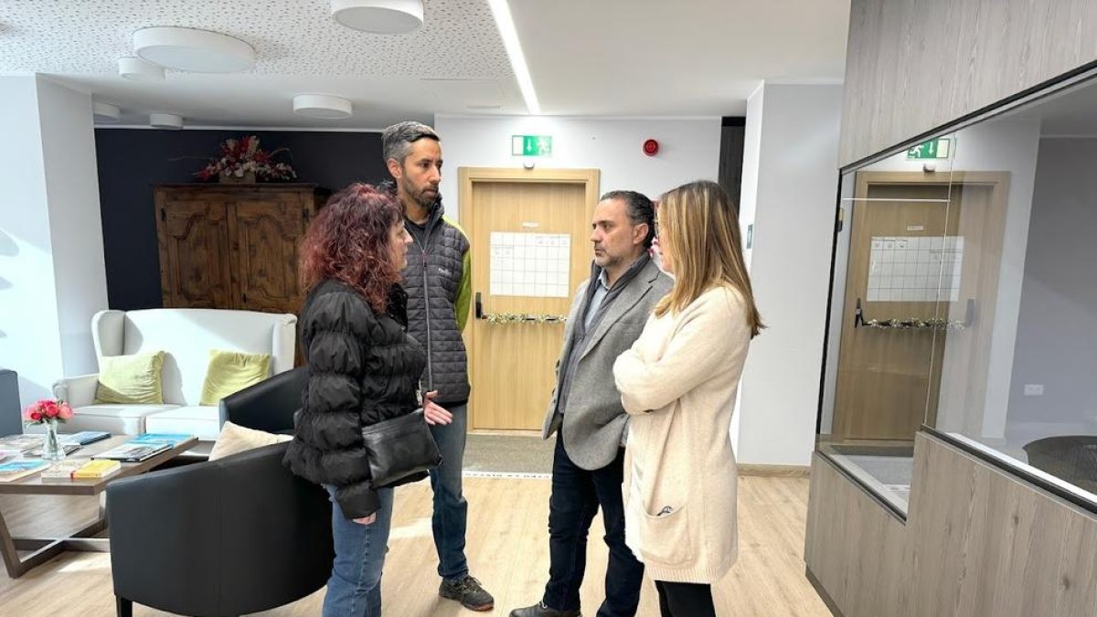 La número 3 de la llista Sílvia Mandicó, de la candidatura de Demòcrates + Independents de Canillo