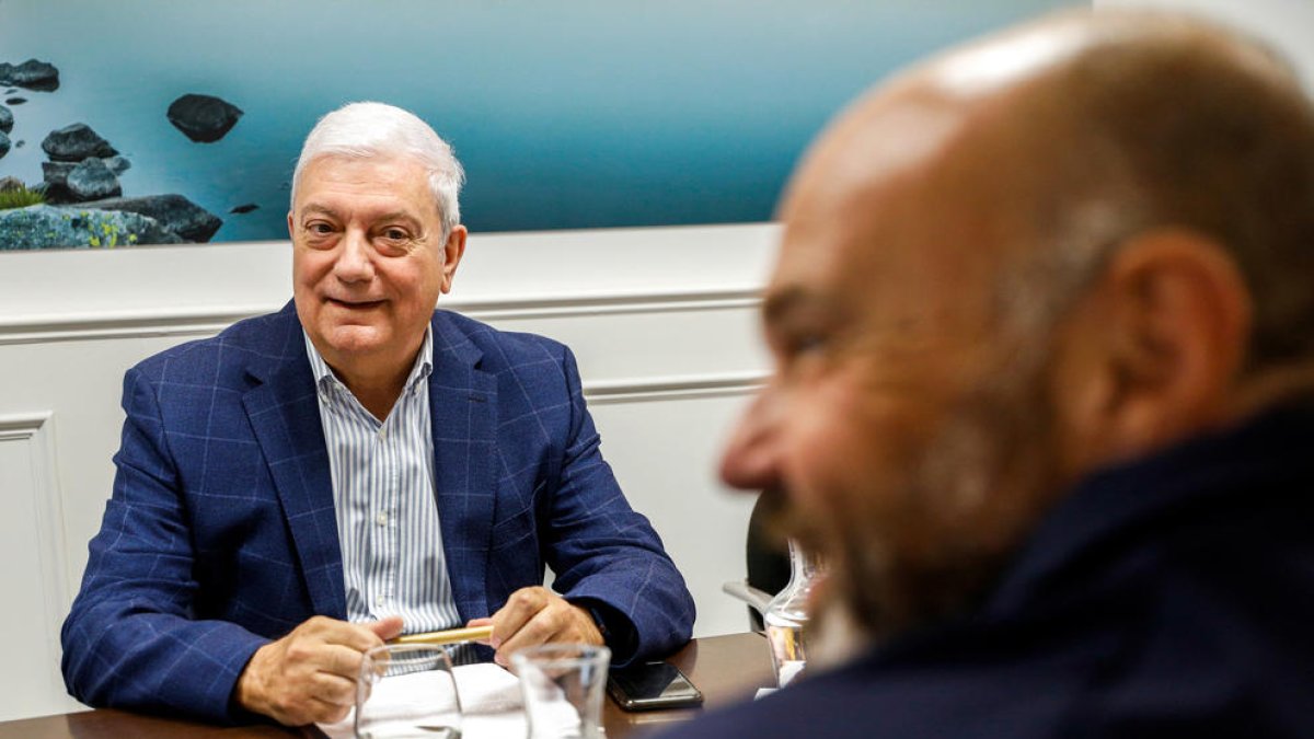 El president de la CEA amb el secretari general de l'USdA.