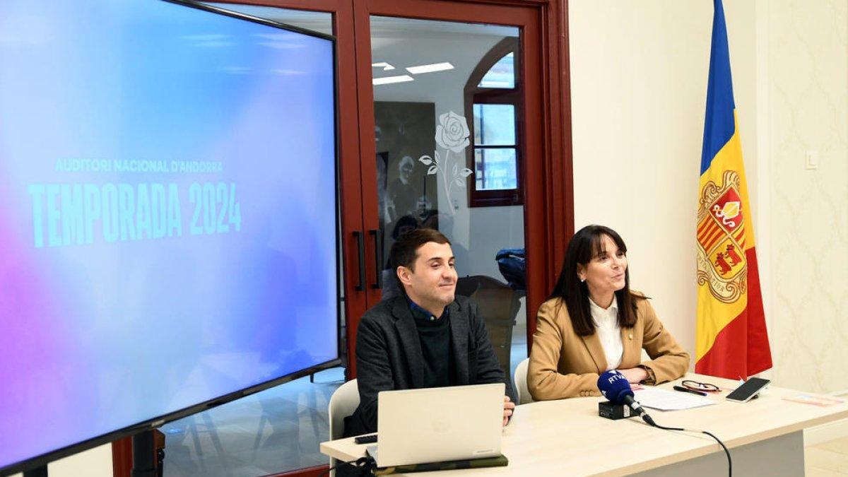 Presentació temporada 2024 de l'auditori Nacional d'Andorra.