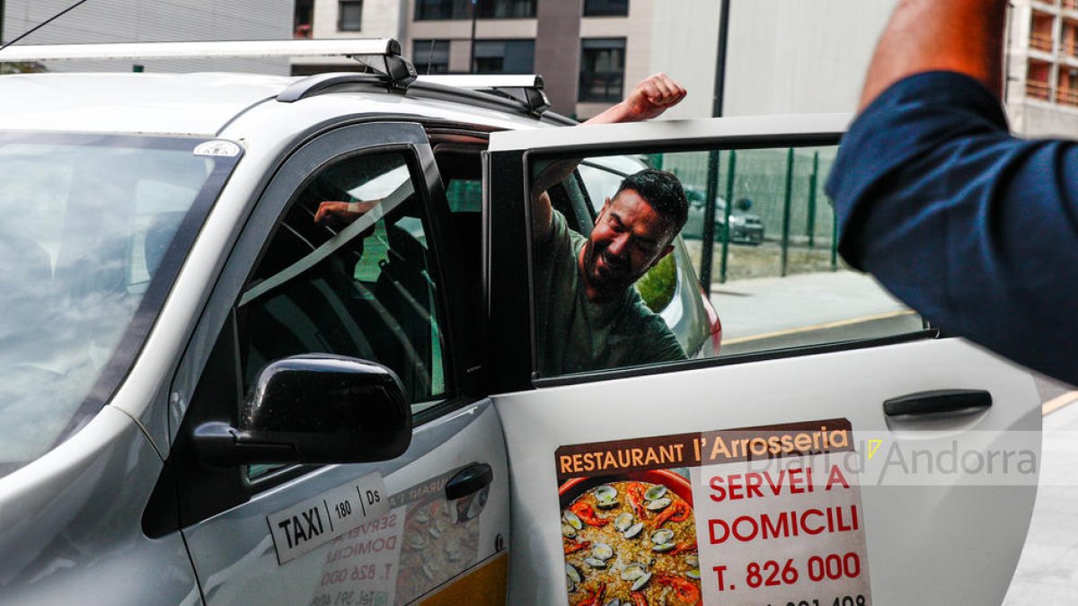 'Ferrariman' surt de la seu de la Justícia aquesta tarda després de passar unes hores detingut