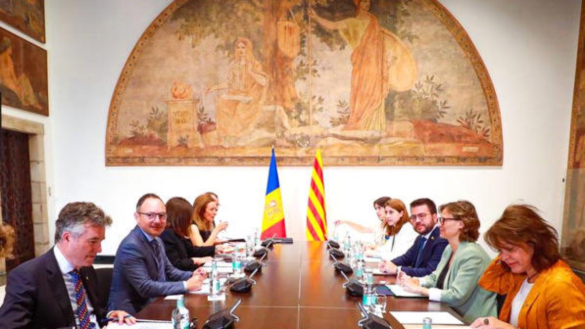Andorra i Catalunya van mantenir recentment una trobada d'alt nivell.