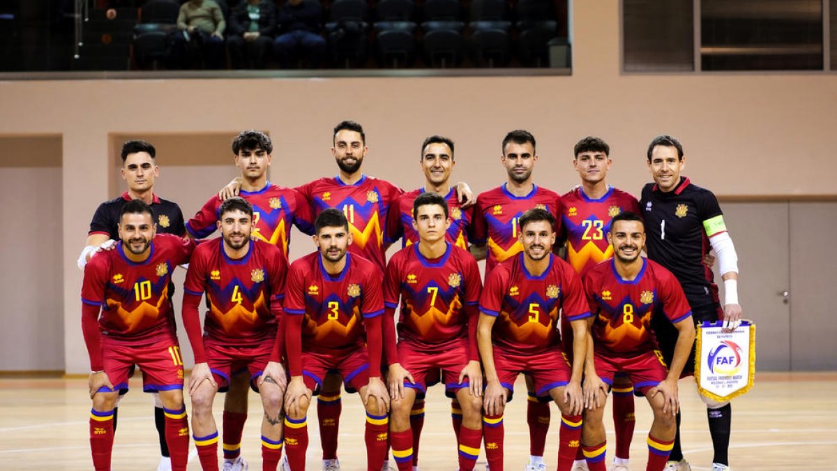 La selecció va perdre contra Moldàvia, ahir.