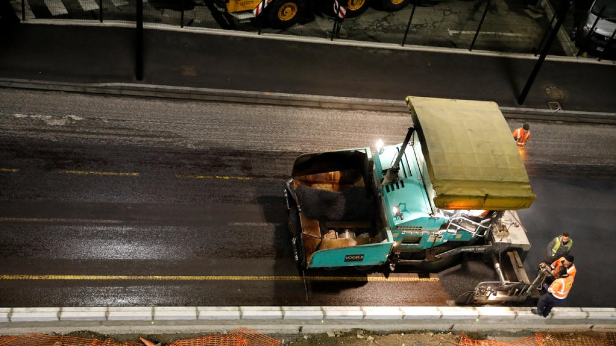 Obres públiques en marxa.