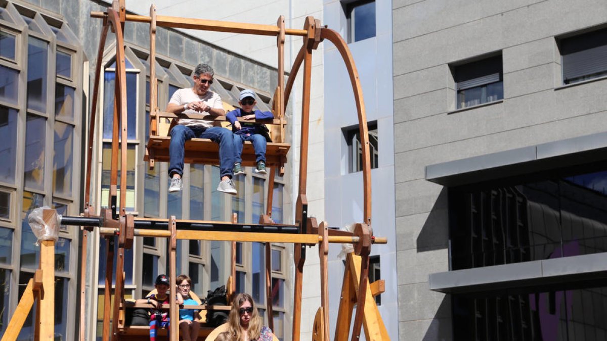 La sínia de la Vila Medieval.