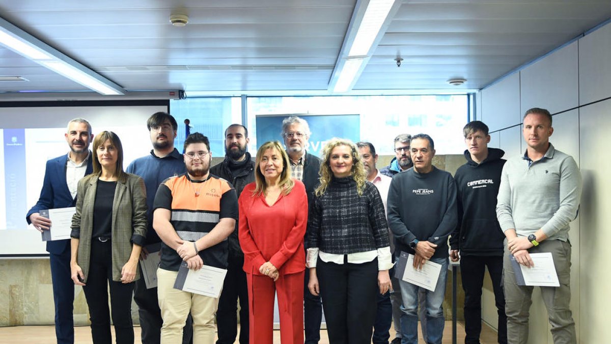 Lliurament certificats del programa Activa't.