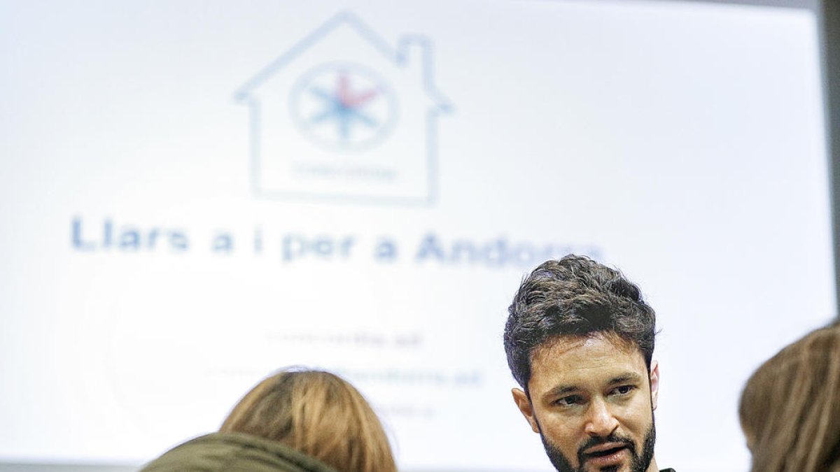 Cerni Escalé, president del grup parlamentari Concòrdia.