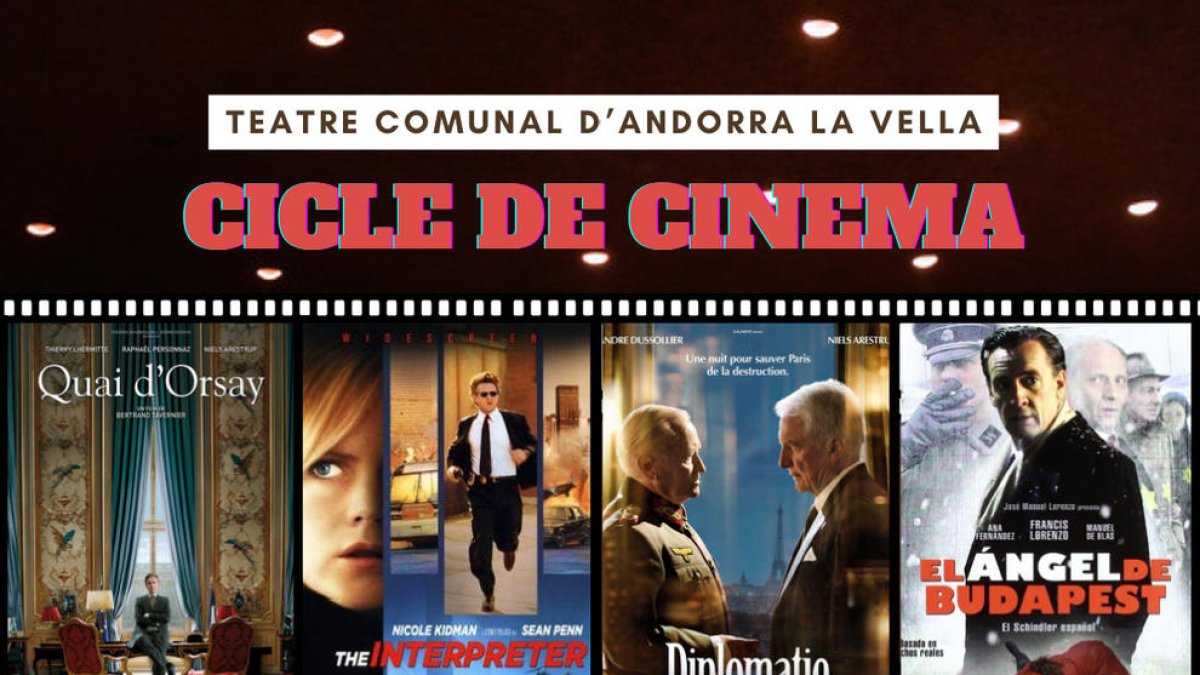 Cicle de cinema sobre diplomàcia per celebrar els 30 anys del ministeri d'Afers Exteriors