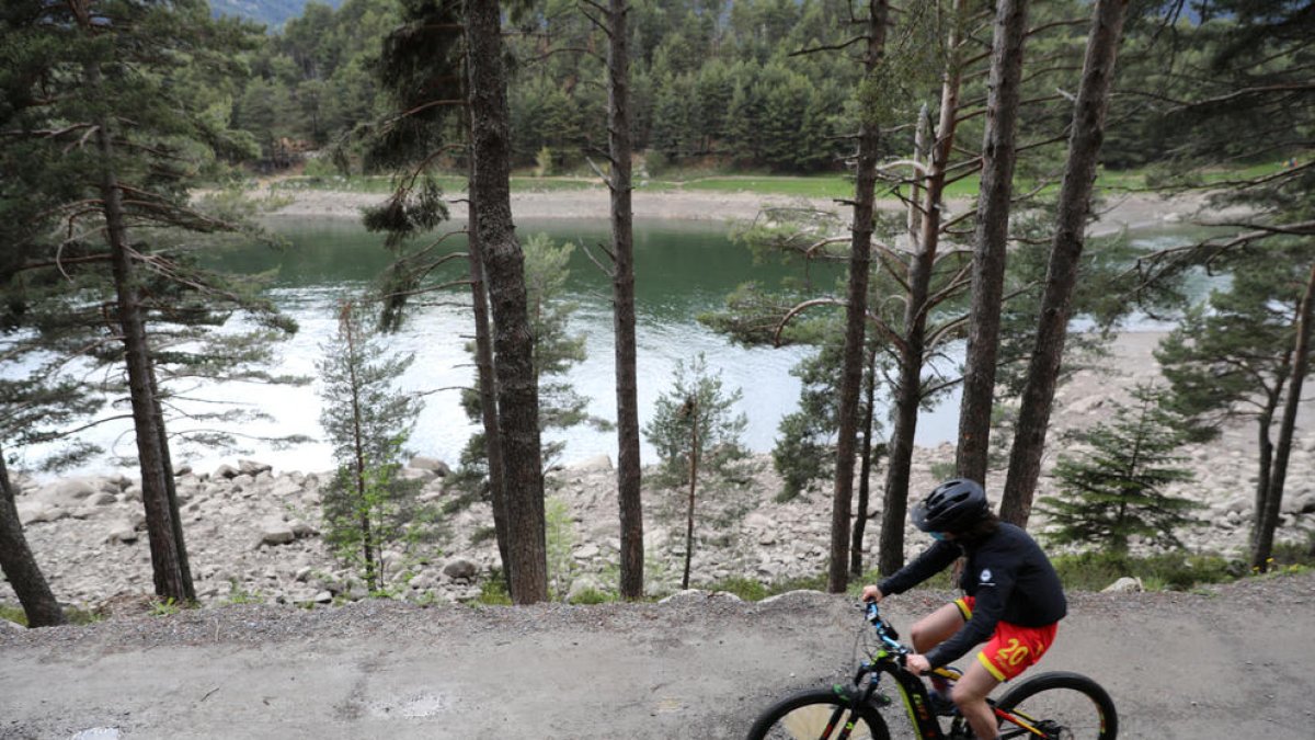 El llac d'Engolasters.