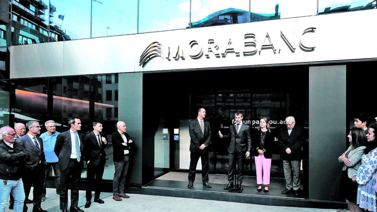 MoraBanc inaugura l'oficina d'Escaldes