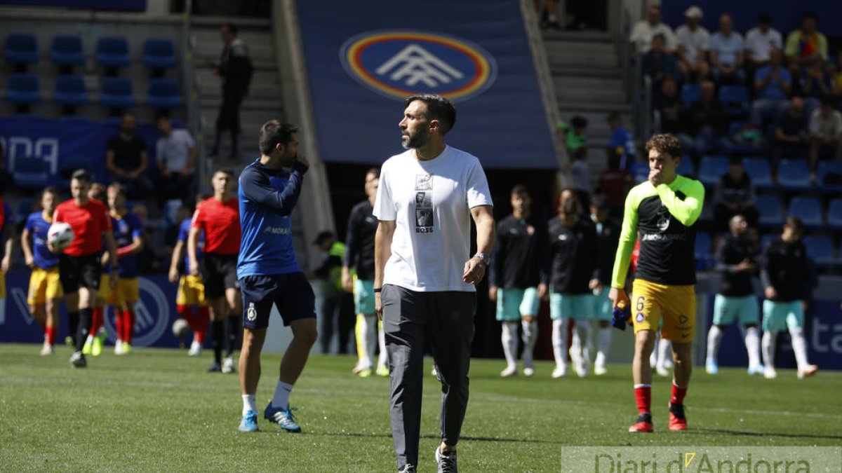 L'entrenador de l'FC Andorra, Eder Sarabia