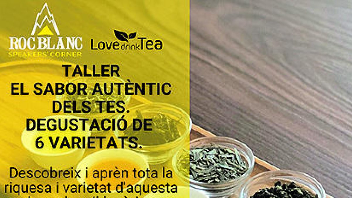 El sabor autèntic dels tes. Degustació de sis varietats