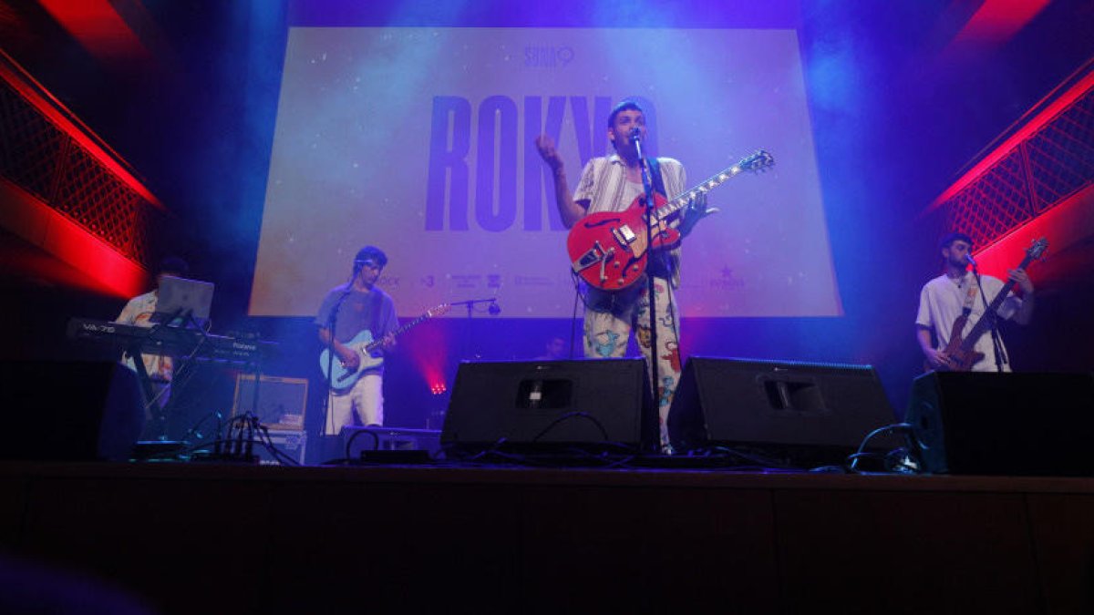 Rokyo en un concert.