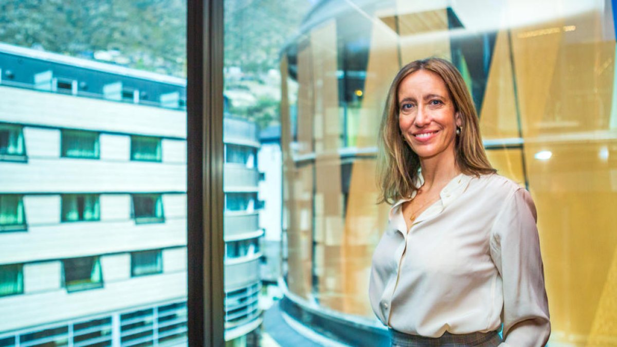 La responsable de la nova àrea, Mireia Maestre.