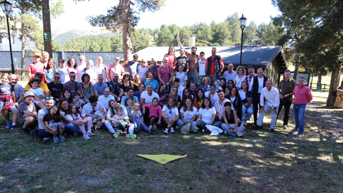 Foto de grup de tots els integrants de la trobada.