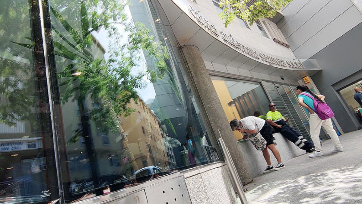 Façana de la Caixa Andorrana de Seguretat Social