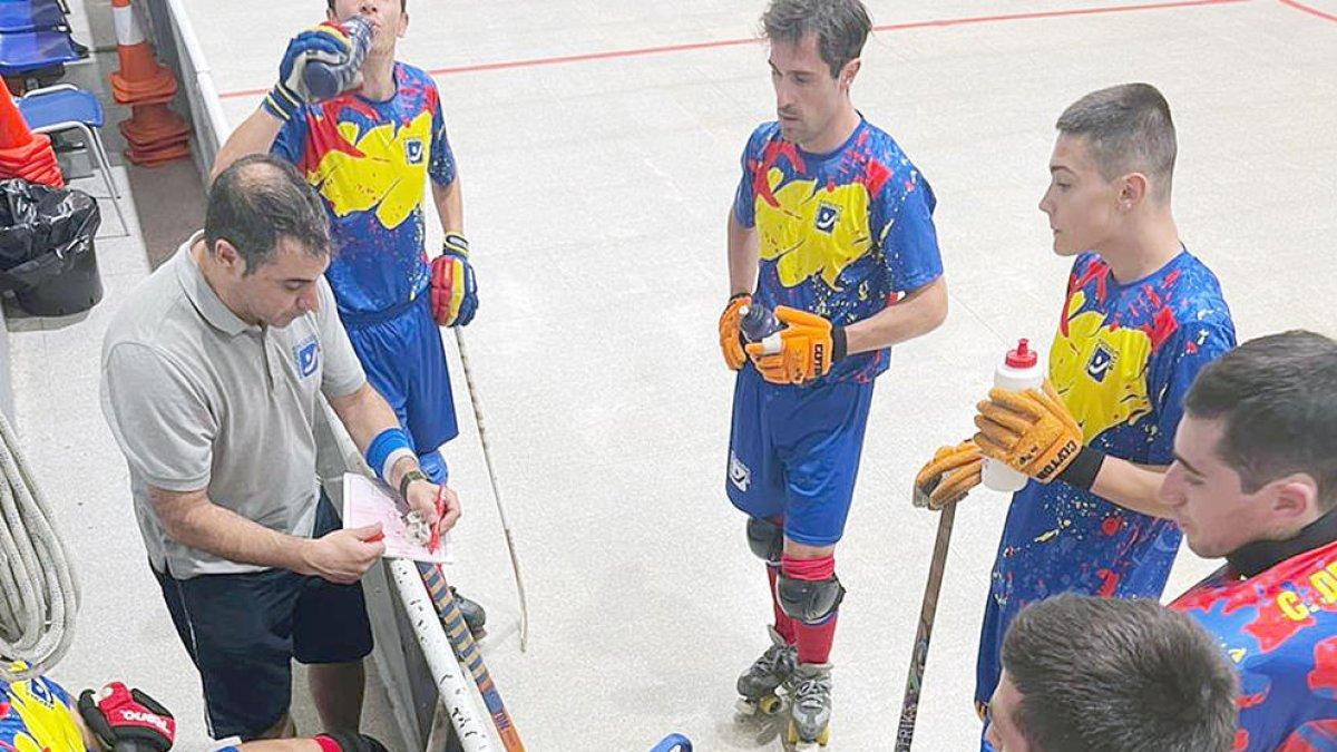 Un instant del partit.