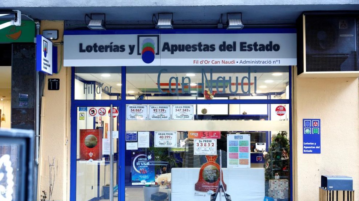 Administració de loteria Fil d'Or Can Naudi d'Andorra la Vella