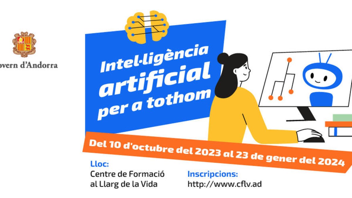 Cartell curs d'intel·ligència artificial
