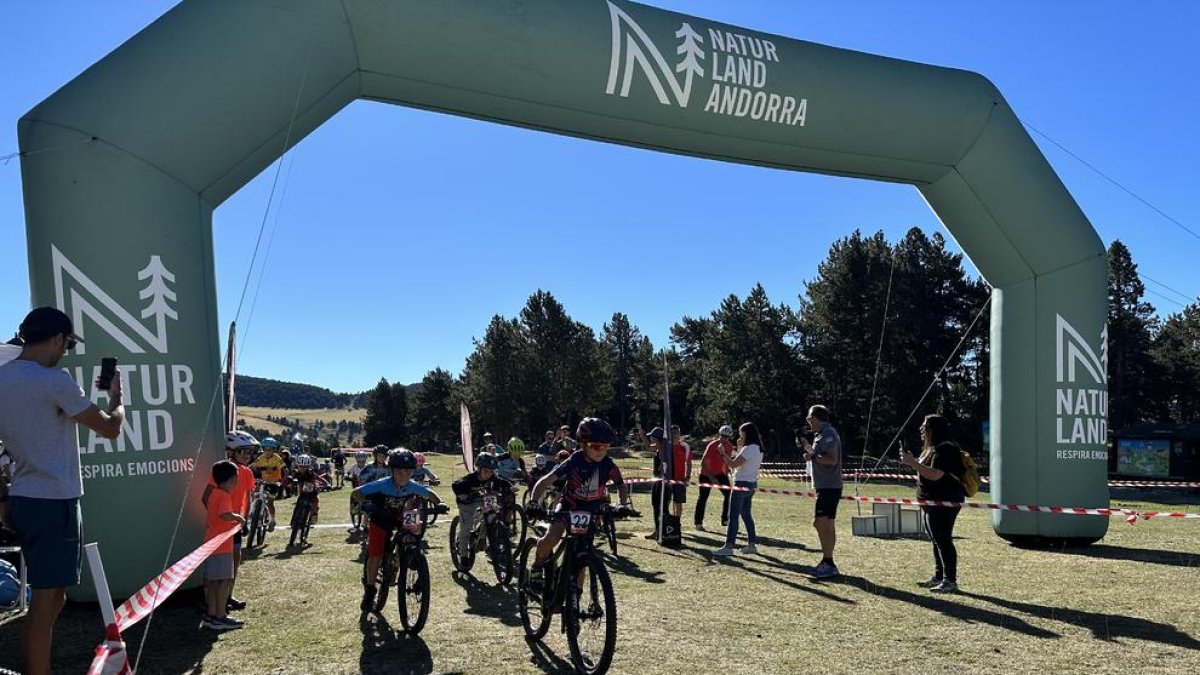 Open d'Andorra de BTT infantil i el campionat d'Andorra de BTT infantil a Naturland