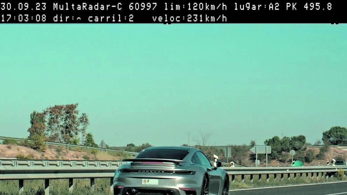 Un control de velocitat.