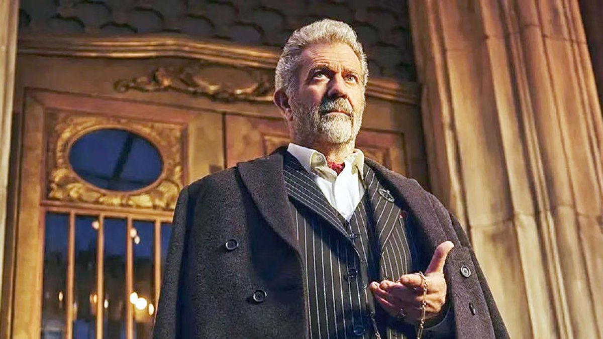 Mel Gibson en el paper de Cormac a 'The Continental'.