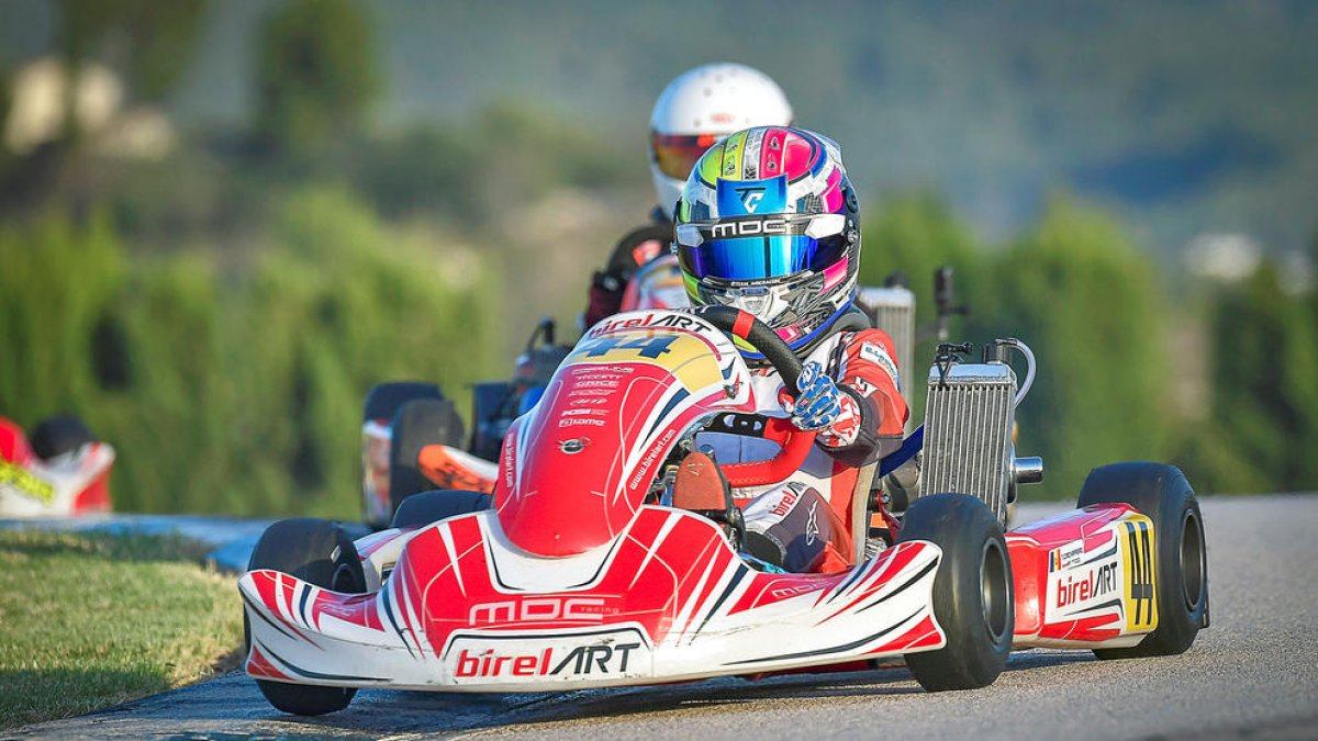 Tony Cachafeiro va acabar en el 14è lloc a Albaida.