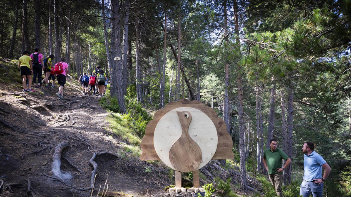 Nova ruta familiar a Andorra la Vella, 'El bosc de l'Andy'
