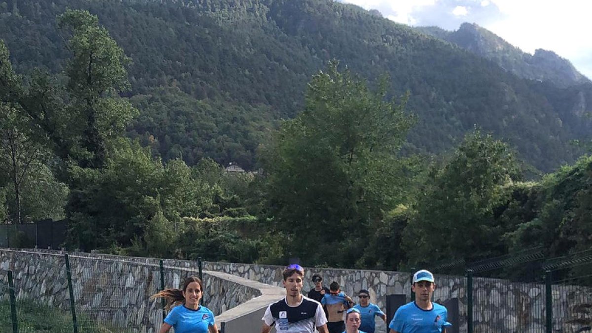 Els seleccionats van treballar a un tram de La Comella.