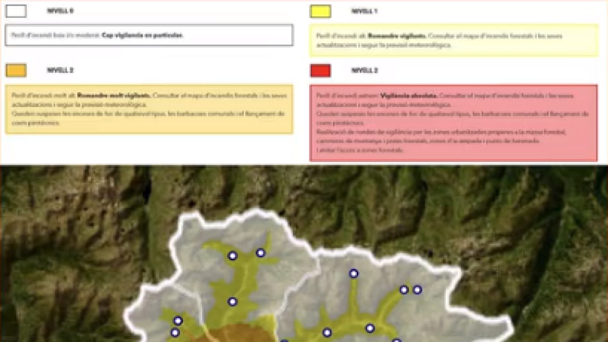 Nivell 2 de perill d'incendi