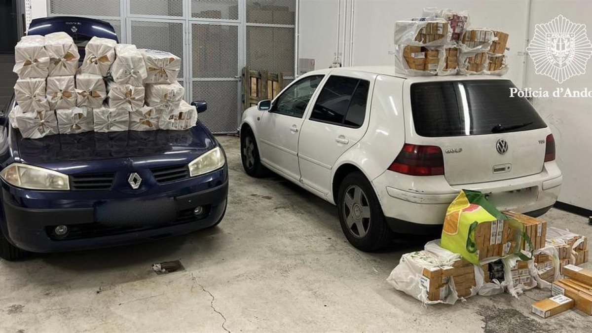 Tabac de contraban comissat en la primera intervenció