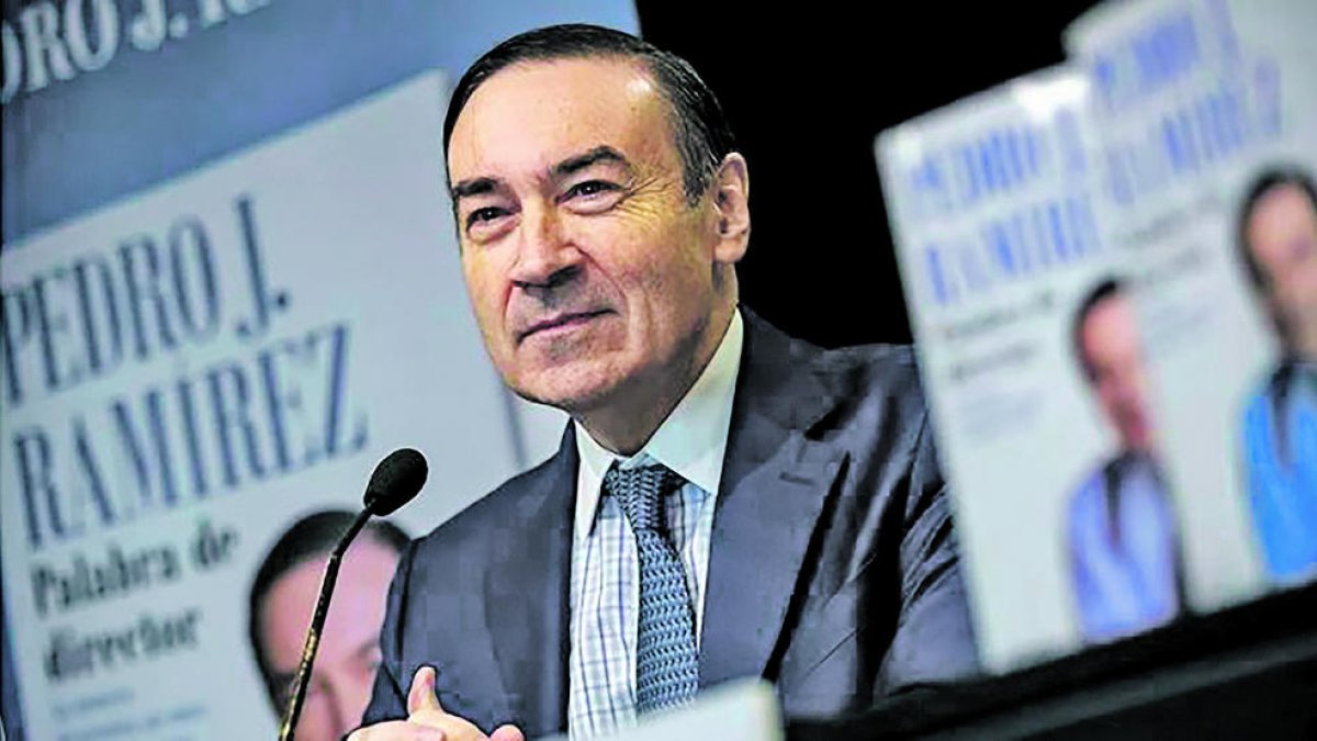 El periodisra Pedro J. Ramírez.