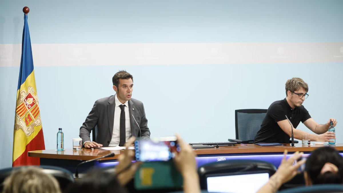 Presentació del nou servei de transport públic entre Andorra i la Seu d'Urgell