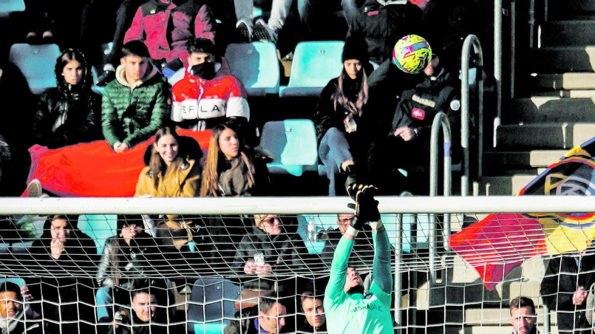 Lizoain, en un duel del curs passat.