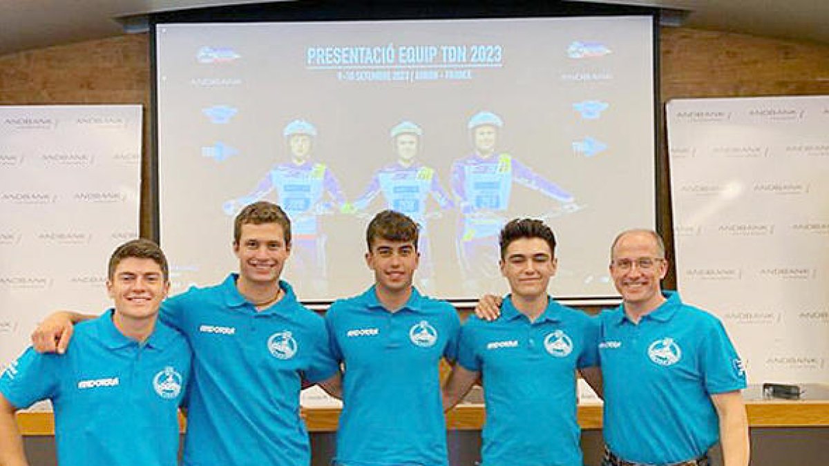 L'equip andorrà pel TDN.