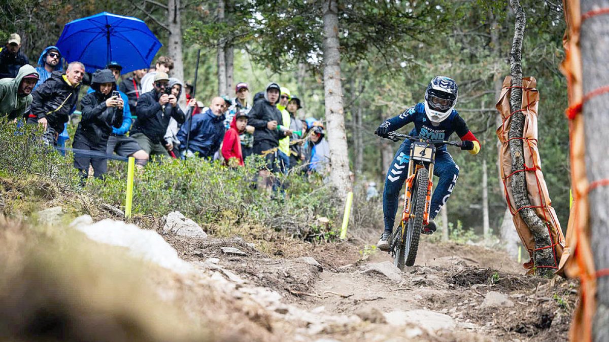 La guanyadora del descens femení, Nina Hoffmann.