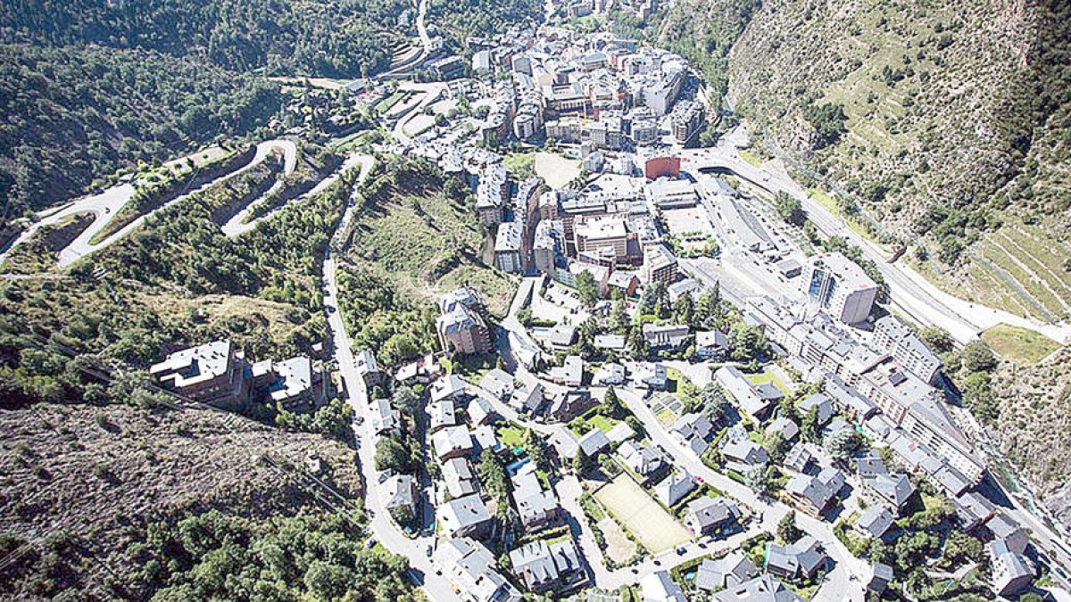 Vista de Sant Julià de Lòria.