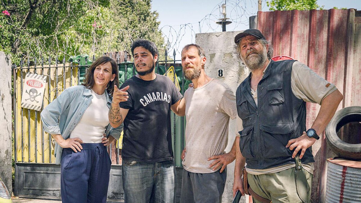 Un moment de la gravació de la sèrie, que s'estrenarà durant l'any vinent.