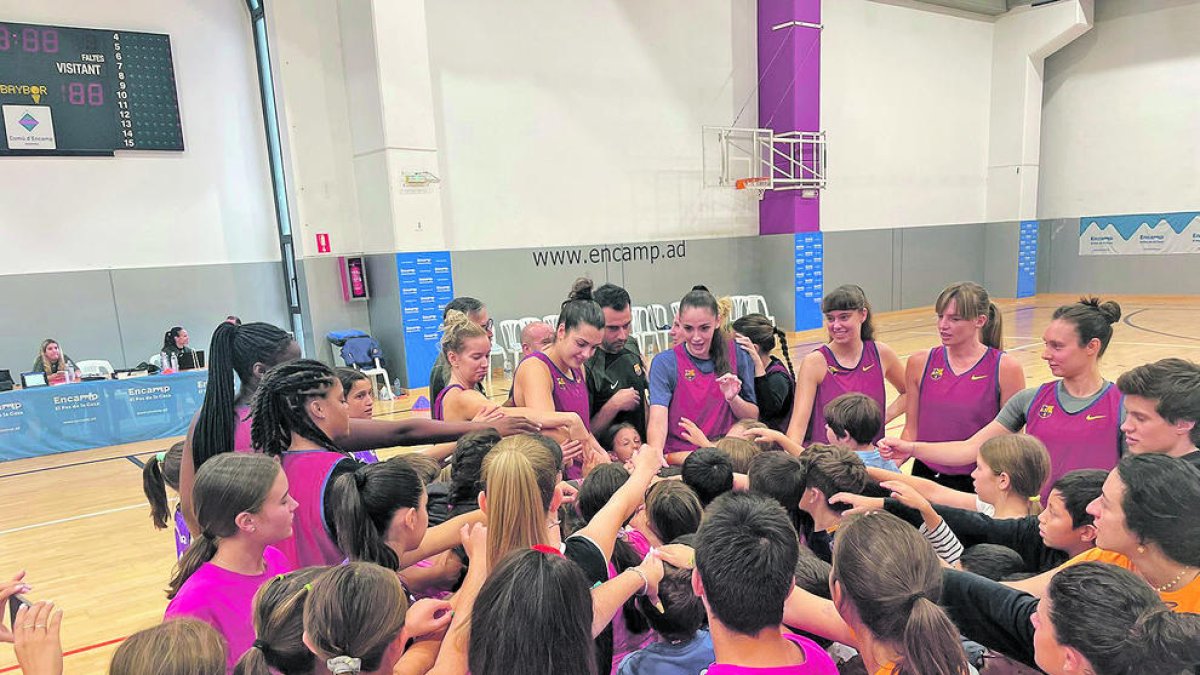 El Barça femení a Encamp.