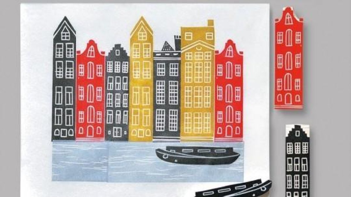 Segells amb pasta print block