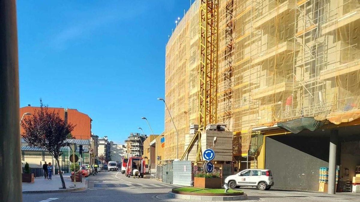 Accident laboral a Sant Julià