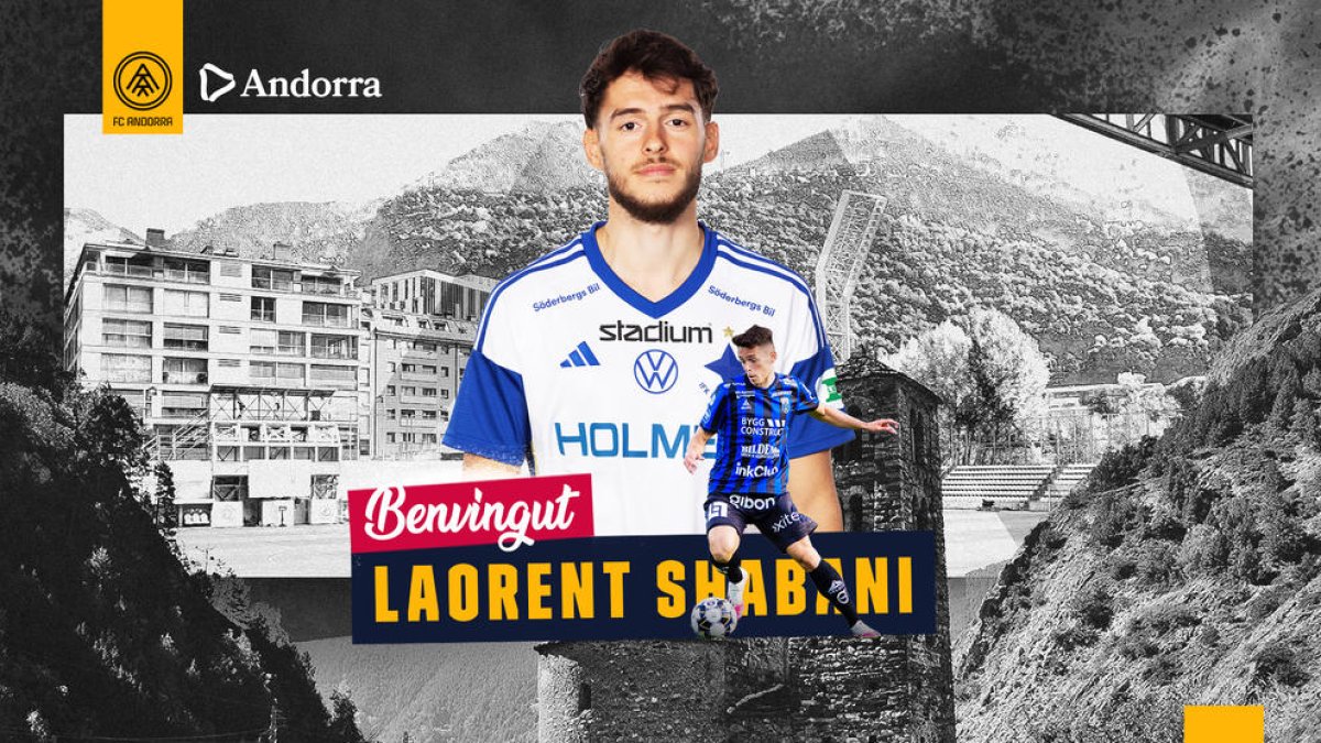 L'FC Andorra fitxa Laorent Shabani