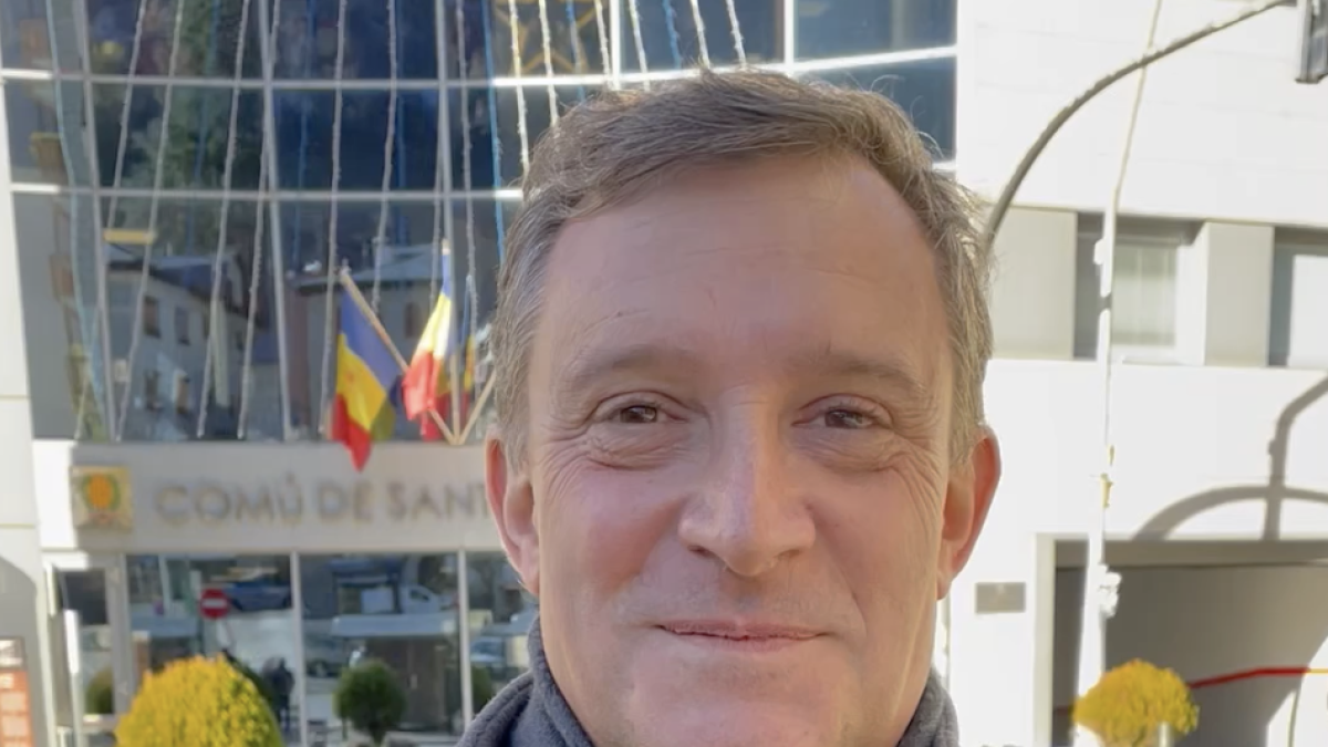 El candidat a cònsol major, Josep Majoral