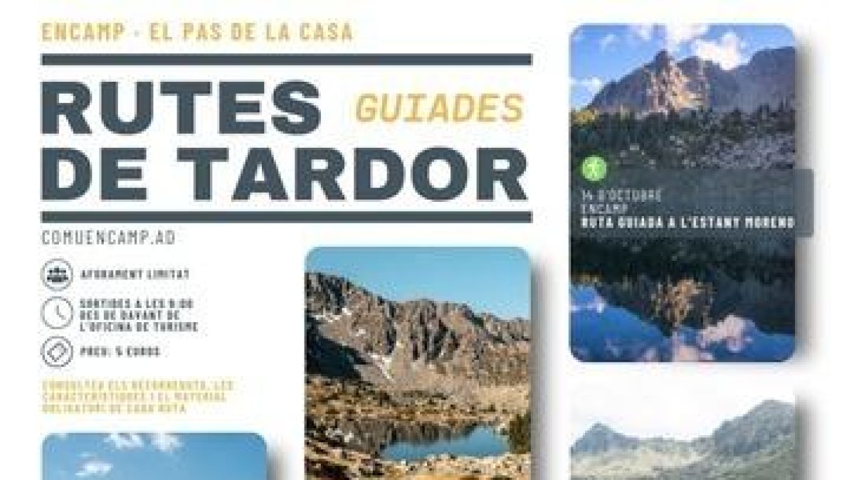 Oferta turística de tardor d'Encamp