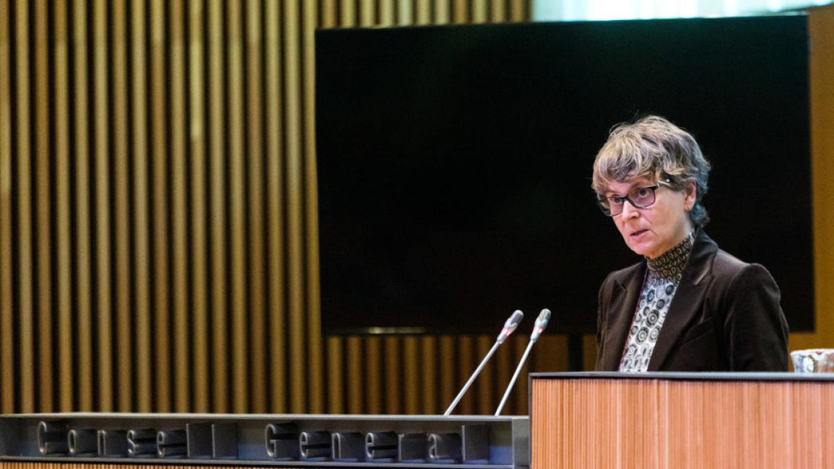 La presidenta suplent socialdemòcrata.