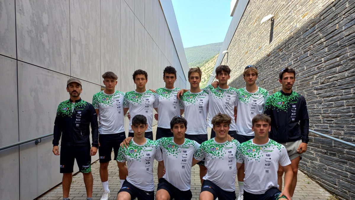 L'equip sub 19 de la FAE.